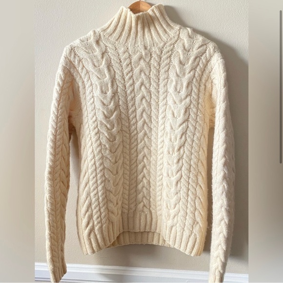 Ralph Lauren Lambswool Fisherman Sweater (Collector’s Vintage) - Picture 3 of 10